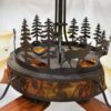 Pinecones Chandelier Ceiling Fan