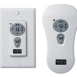 Convertible Hand Held/Wall remote control included. The control adjusts the fan speed as well as the optional light kit dimming and reverses the fan motor. Remote is battery operated (battery included). It does not require direct wiring making it easy to install anywhere.