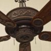 Shown with Carved Star Blades in Walnut