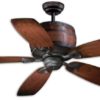 Cabernet Ceiling Fan with Charred Oak Finish