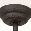 Craftsman Rustic Ceiling Fan Matching Ceiling Canopy (5.75
