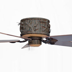 Forest Breeze Ceiling Hugger Fan Shown with AP/MO blades