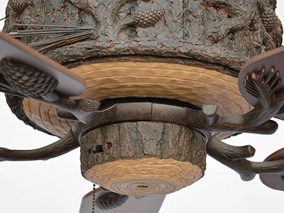 Forest Breeze Ceiling Hugger Fan Bottom Detail