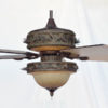 Forest Breeze Ceiling Fan Shown with optional CCPA350B-FBZ Light Kit