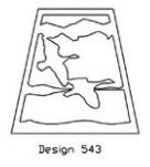 Rustic Lantern Goose Design 543