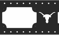 Laramie Ceiling Fan Buckle w/ Steer Head and Leather (Choose Hide Option)