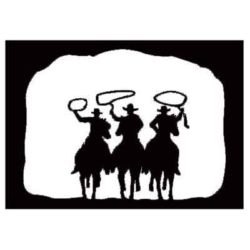 Wall Sconce 3 Riders Design 430