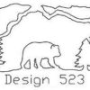 Wall Sconce Bear Design 523