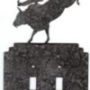 Bull Rider Dual Light Switch Cover Plate