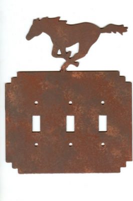 Horse 3 Switch Light Switch Cover Plate