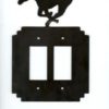 Horse Dual Rocker Switch Cover