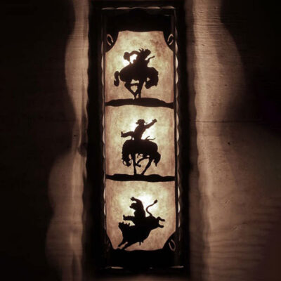 Alternative view of Copper Canyon M133 Colorado Series Western Wall Sconce