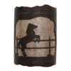 Horse Wall Lighting Sconce