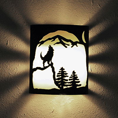 M120 Wall Wash Series Lodge and Cabin Wall Sconce