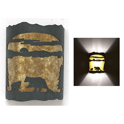 Alternative view of Copper Canyon M127 Sunset Series Wall Sconce