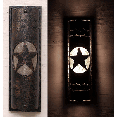 Texas Star Wall Sconce