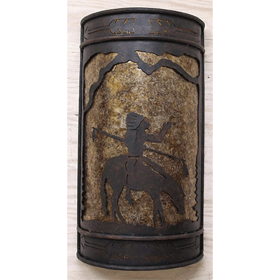Alternative view of Copper Canyon M140 Hand Forged Western Wall Sconce