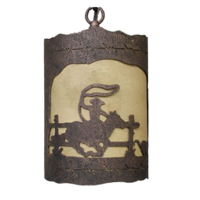 Alternative view of Copper Canyon Western Metal Pendant Lighting
