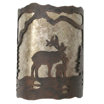 M126 Track Series Lodge and Cabin Wall Sconce