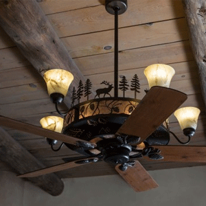 Cedarcrest Forest Ceiling Fan