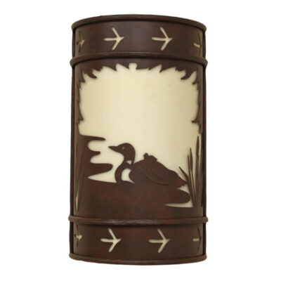 Log Cabin Duck Lighting