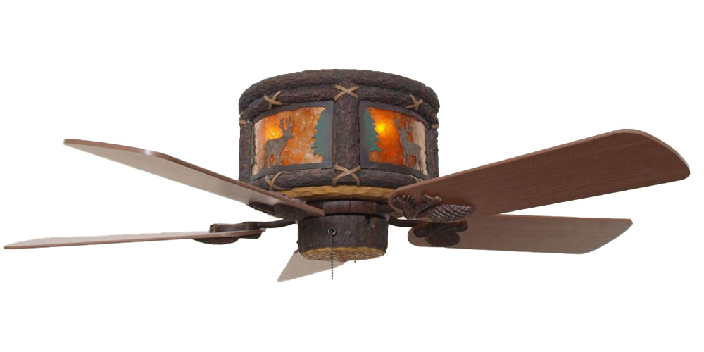 Timber Creek Ceiling Hugger Fan Kiva Select Rustic Lighting Fans