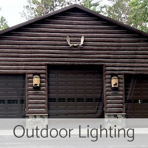 Rustic Lodge & Cabin Outdoor Lighting