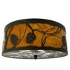 Copper Canyon CL830 16" Pine Cone Ceiling Light