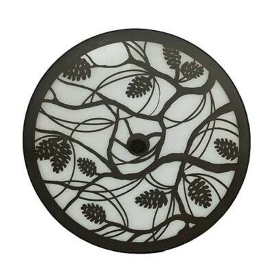 Alternative view of Copper Canyon CL830 16" Pine Cone Ceiling Light