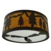 Copper Canyon CL830 16" Pine Tree Ceiling Light