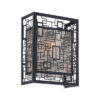 1 Light Wall Sconce in Mystic Black