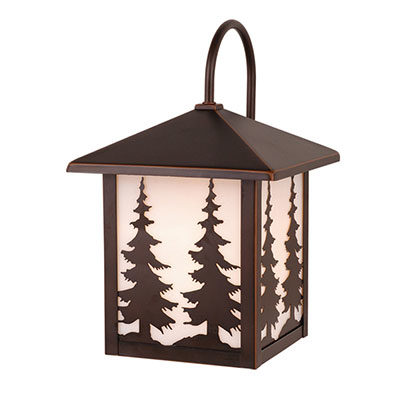Vaxcel Yosemite Pine Tree Wall Lantern