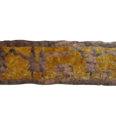 Alternative view of Rustic 36" Bear Vanity Light