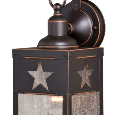 Vaxcel Ranger 5" Burnished Bronze Outdoor Wall Sconce