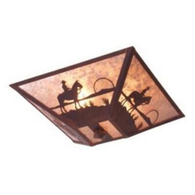 Cowboy Sunset Drop Ceiling Light