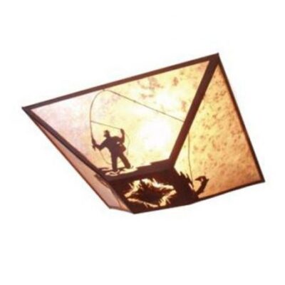Steel Partners Lighting Fly Fisherman Drop Ceiling Light