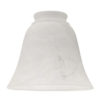 White Alabaster Bell