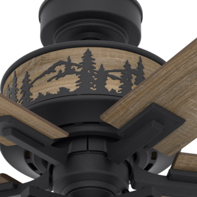 Alternative view of Mt Vista Pine Tree Ceiling Fan