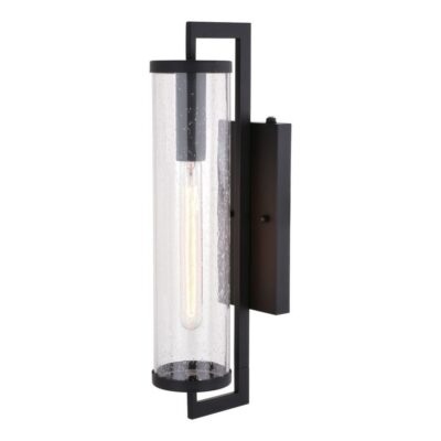 Modern Outdoor Wall Light Matte Black