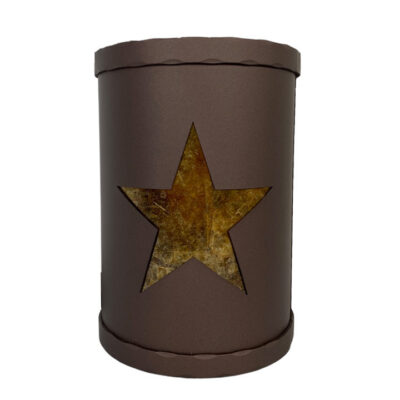 Hammered Bar Star Pendant Light