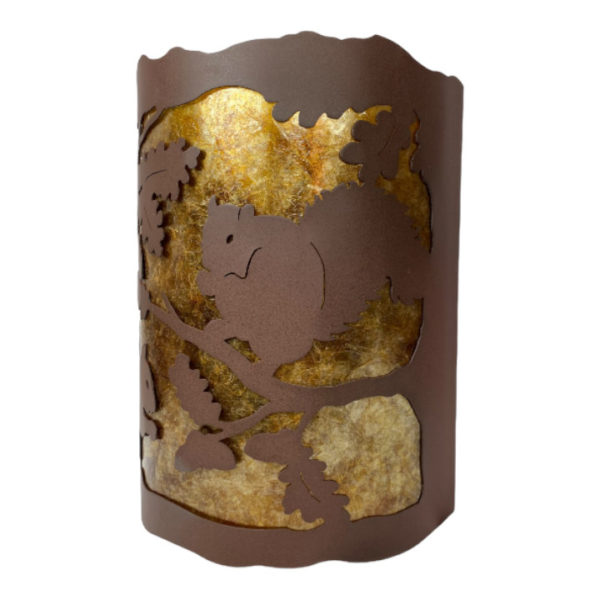 Copper Canyon M136 Nature Series Squirrel Sconce