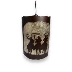 3 Cowboys Metal Pendant Light