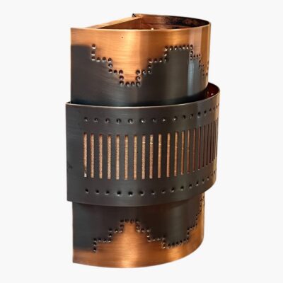 Alternative view of Ziggurat Slits Wall Sconce – 11 inch