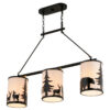 Acadia Forest Animals 3-Light Fixture