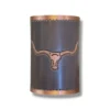 Rustic Copper Longhorn Wall Sconce