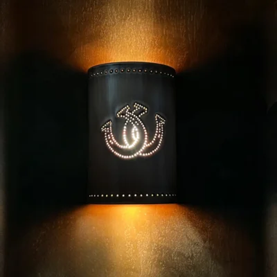 Horseshoe Custom Copper Light