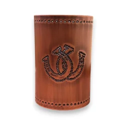 Rustic Copper Horseshoe Light