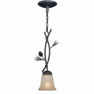 Vaxcel Sierra Pine Cone Pendant Light