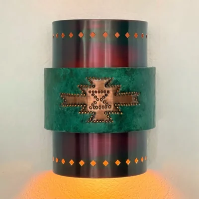 Southwest Pueblo Style Wall Sconce