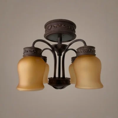 Western Star Ceiling Light - Bronze Finish